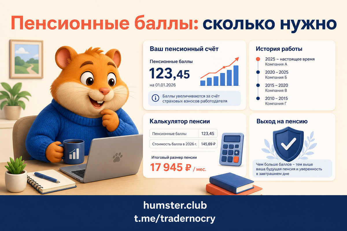 Пенсионные баллы (ИПК): сколько нужно и как считать