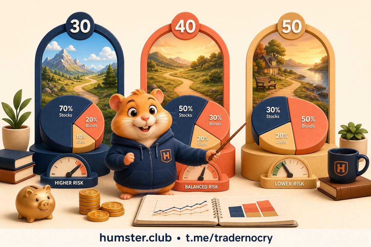 Пенсионный портфель в 30, 40 и 50 лет: три разные стратегии