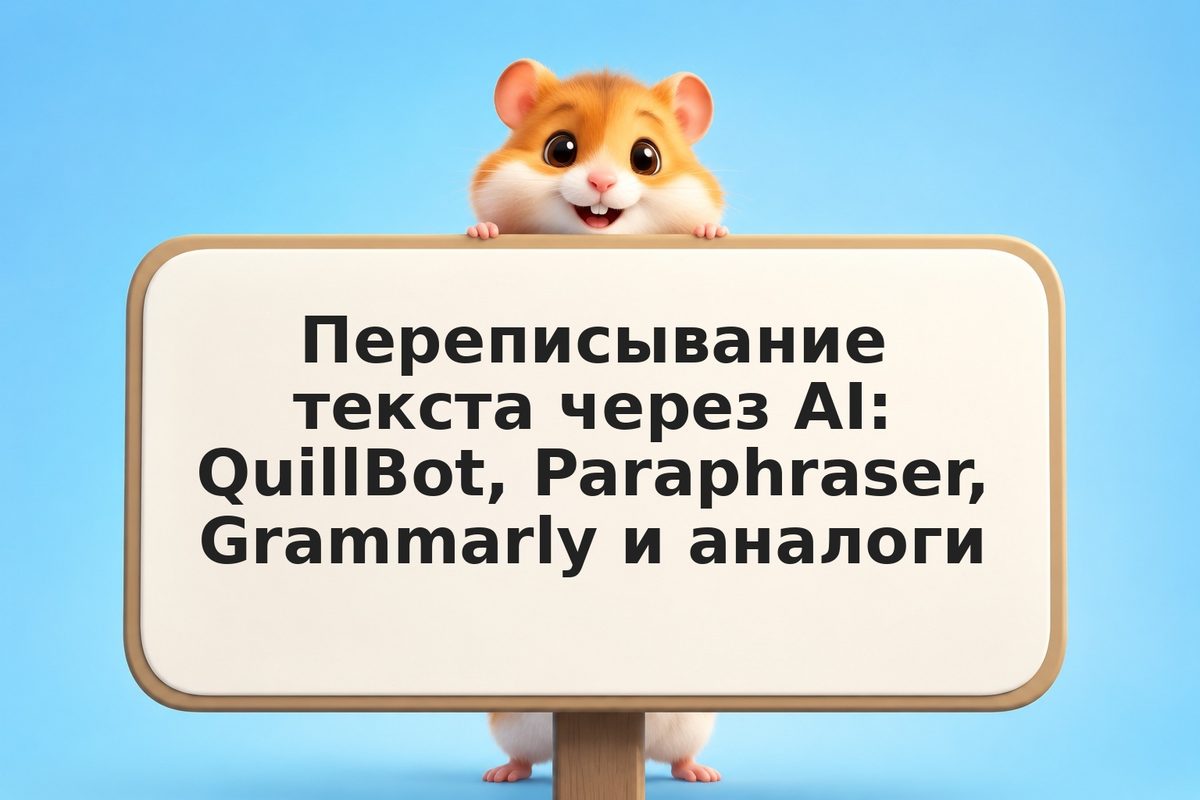 Переписывание текста через AI: QuillBot, Paraphraser, Grammarly и аналоги