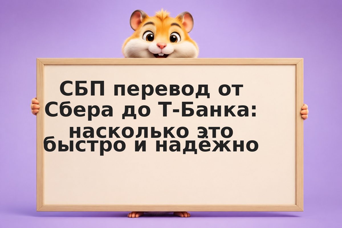 СБП перевод от Сбера до Т-Банка: насколько это быстро и надёжно