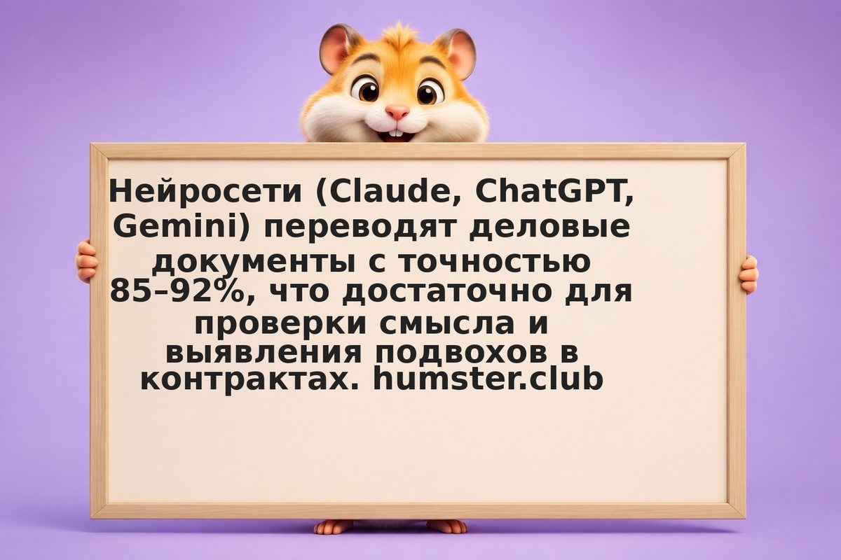 Как использовать ИИ для перевода инвестиционных документов