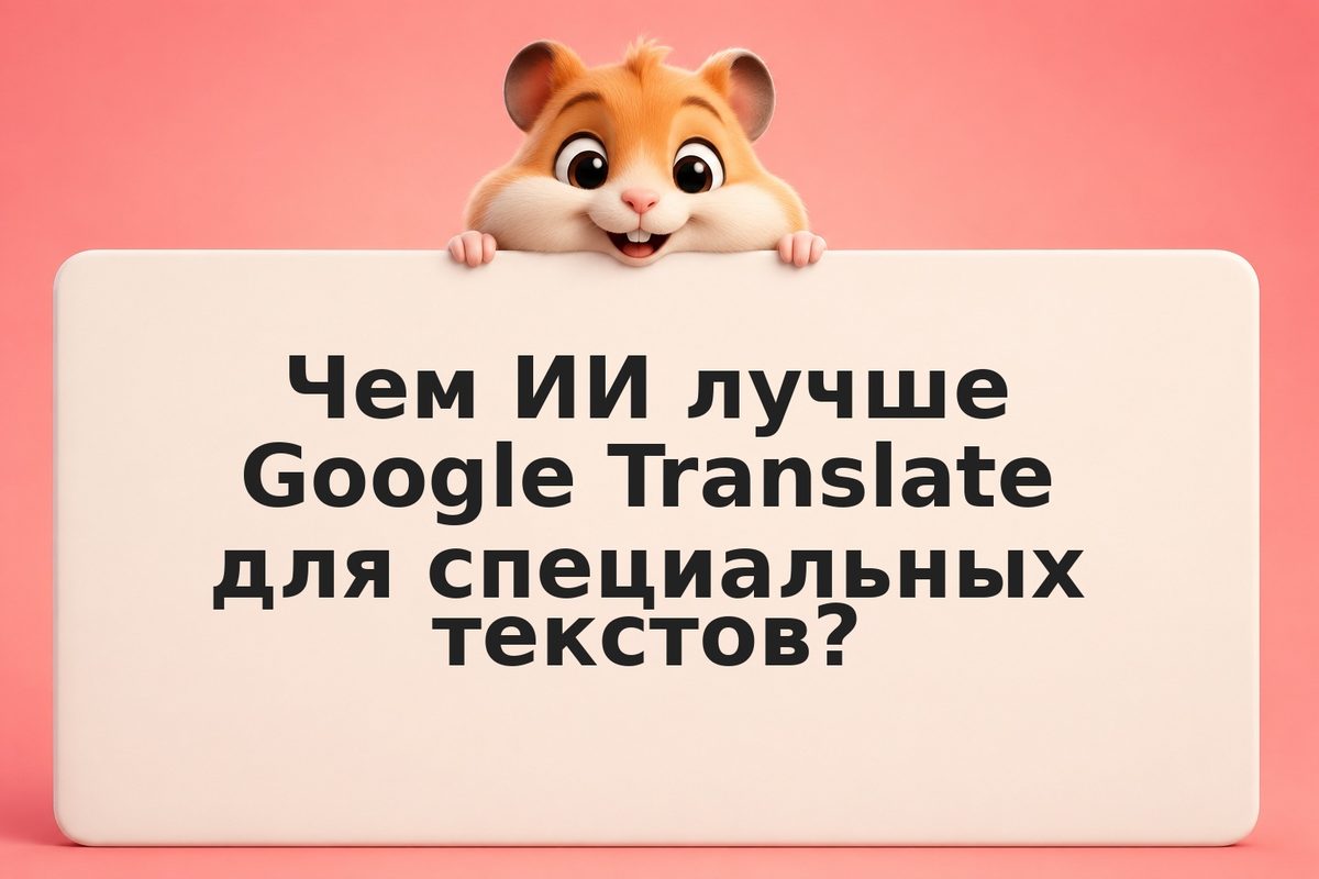 Как переводить узкоспециальные тексты с помощью нейросетей