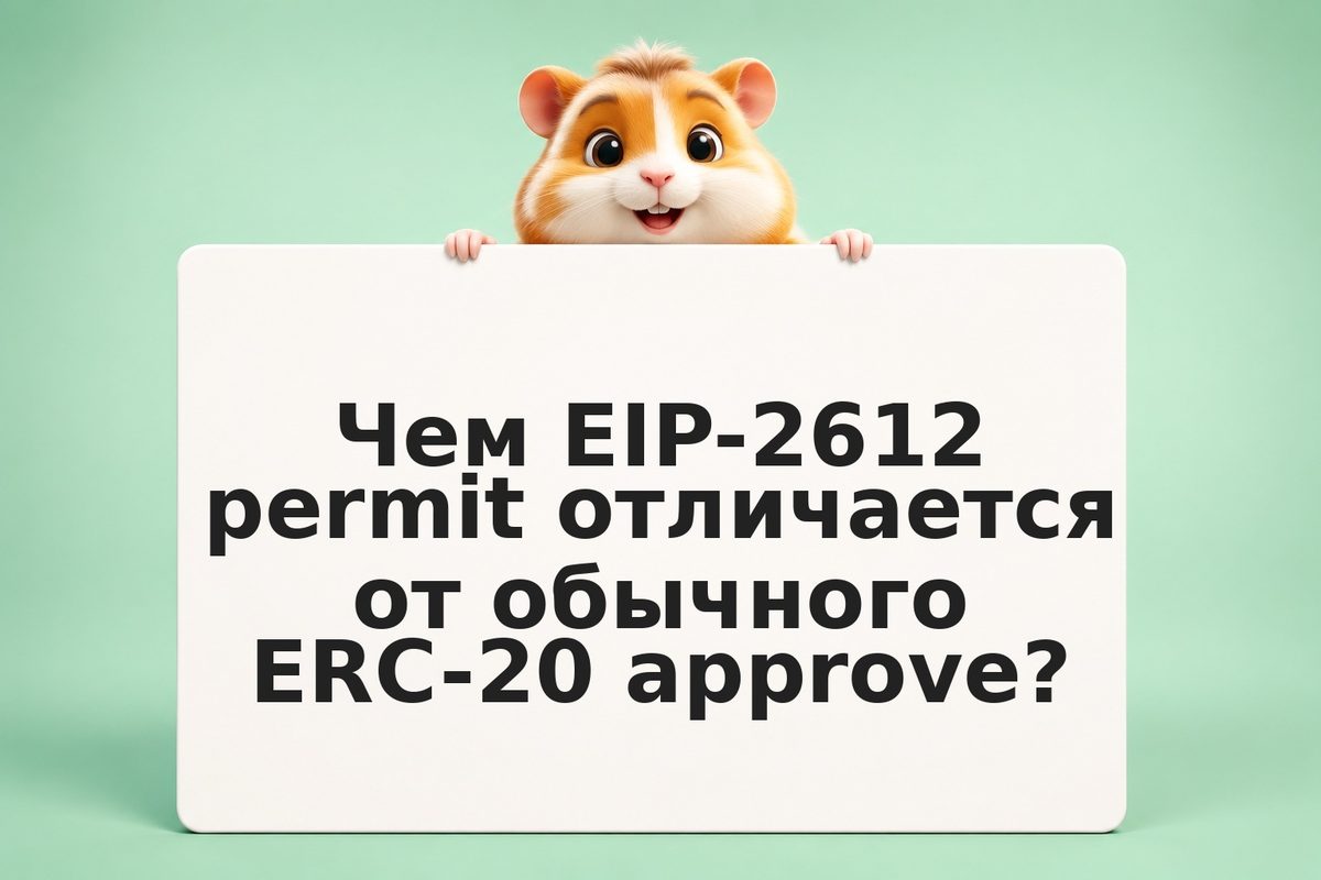 EIP-2612 Permit: почему газлес-подписи опаснее обычного аппрува