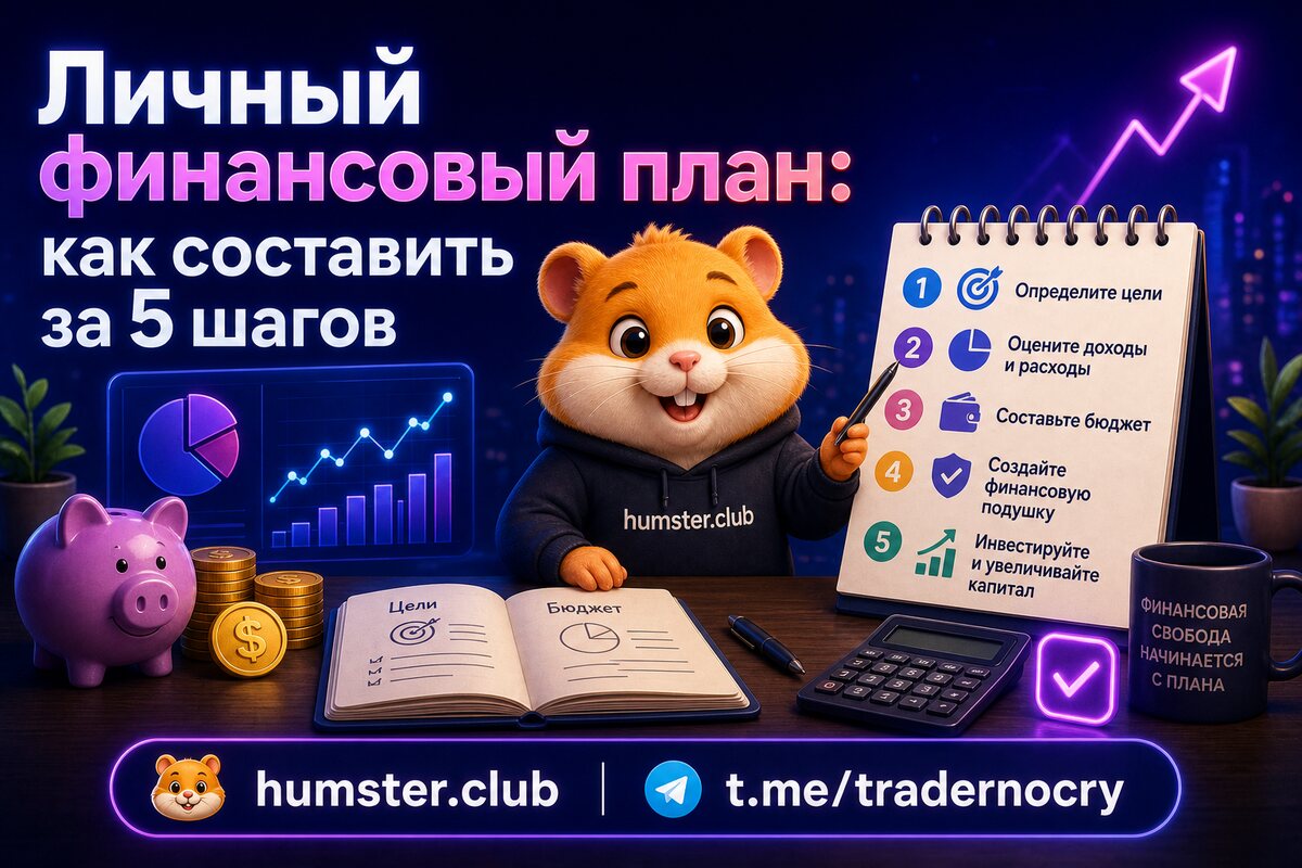 Личный финансовый план: как составить за 5 шагов