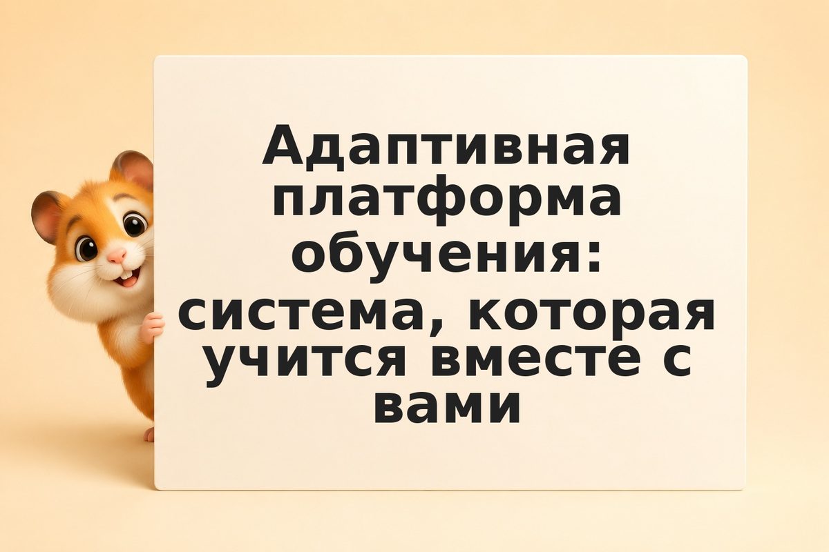 Адаптивная платформа обучения: система, которая учится вместе с вами