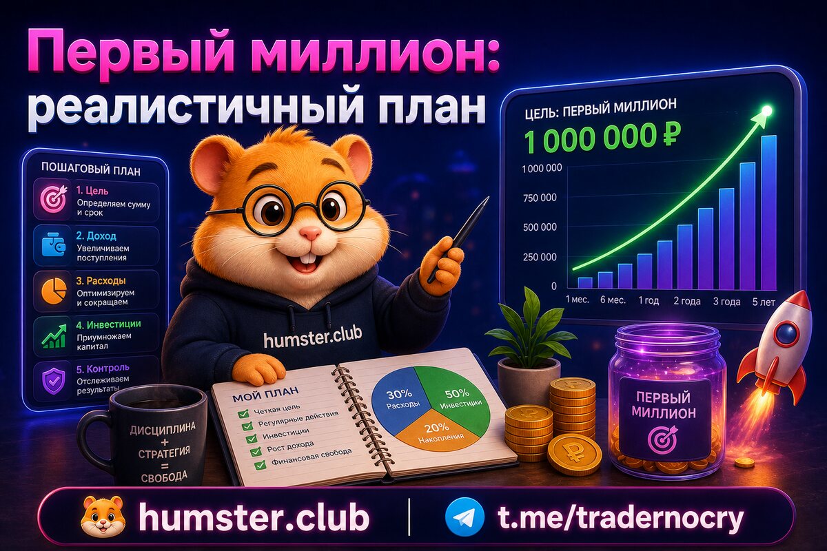 Первый миллион: реалистичный план