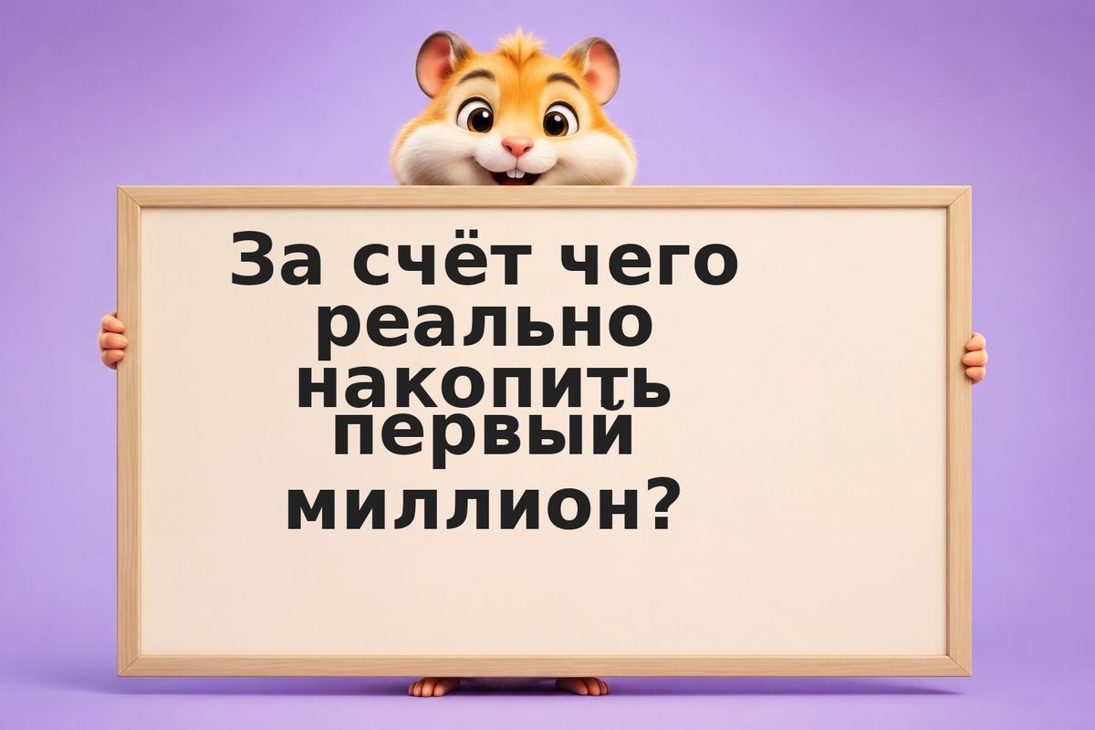 Первый миллион: реалистичный план