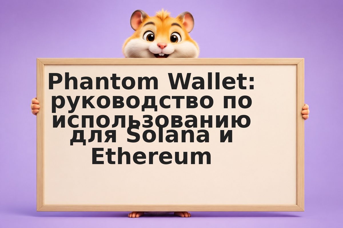 Phantom Wallet: руководство по использованию для Solana и Ethereum