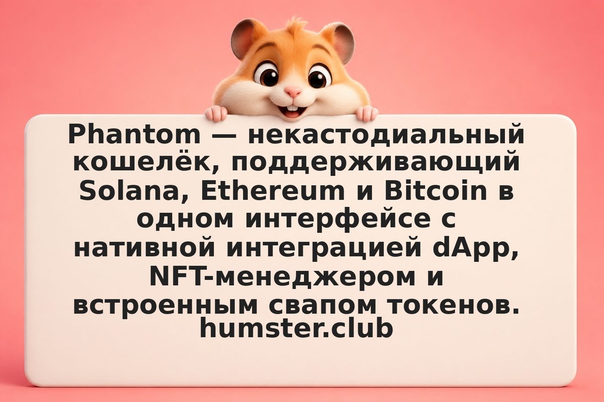 Phantom Wallet: руководство по использованию для Solana и Ethereum