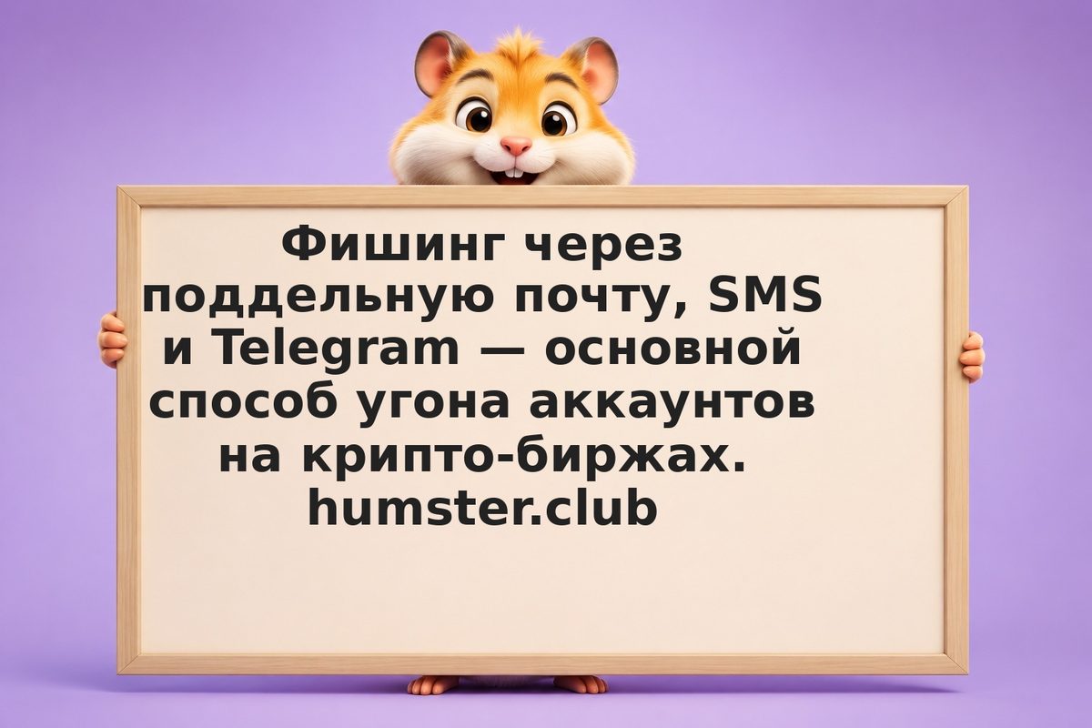Фишинг крипто-биржи: фейк-почта, клон сайта и запрос 2FA