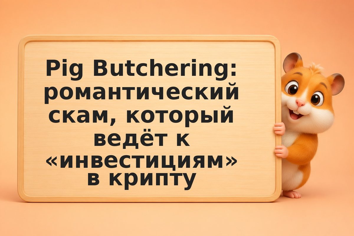 Pig Butchering: романтический скам, который ведёт к «инвестициям» в крипту
