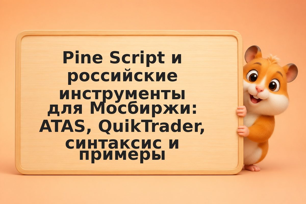 Pine Script и российские инструменты для Мосбиржи: ATAS, QuikTrader, синтаксис и