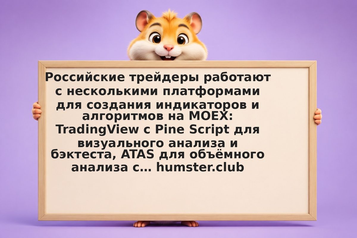 Pine Script и российские инструменты для Мосбиржи: ATAS, QuikTrader, синтаксис и