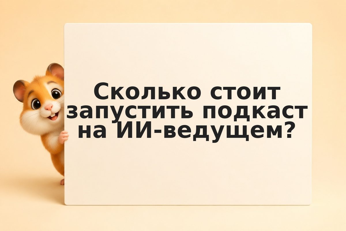 Запуск подкаста на ИИ: путь от идеи к монетизации за месяц