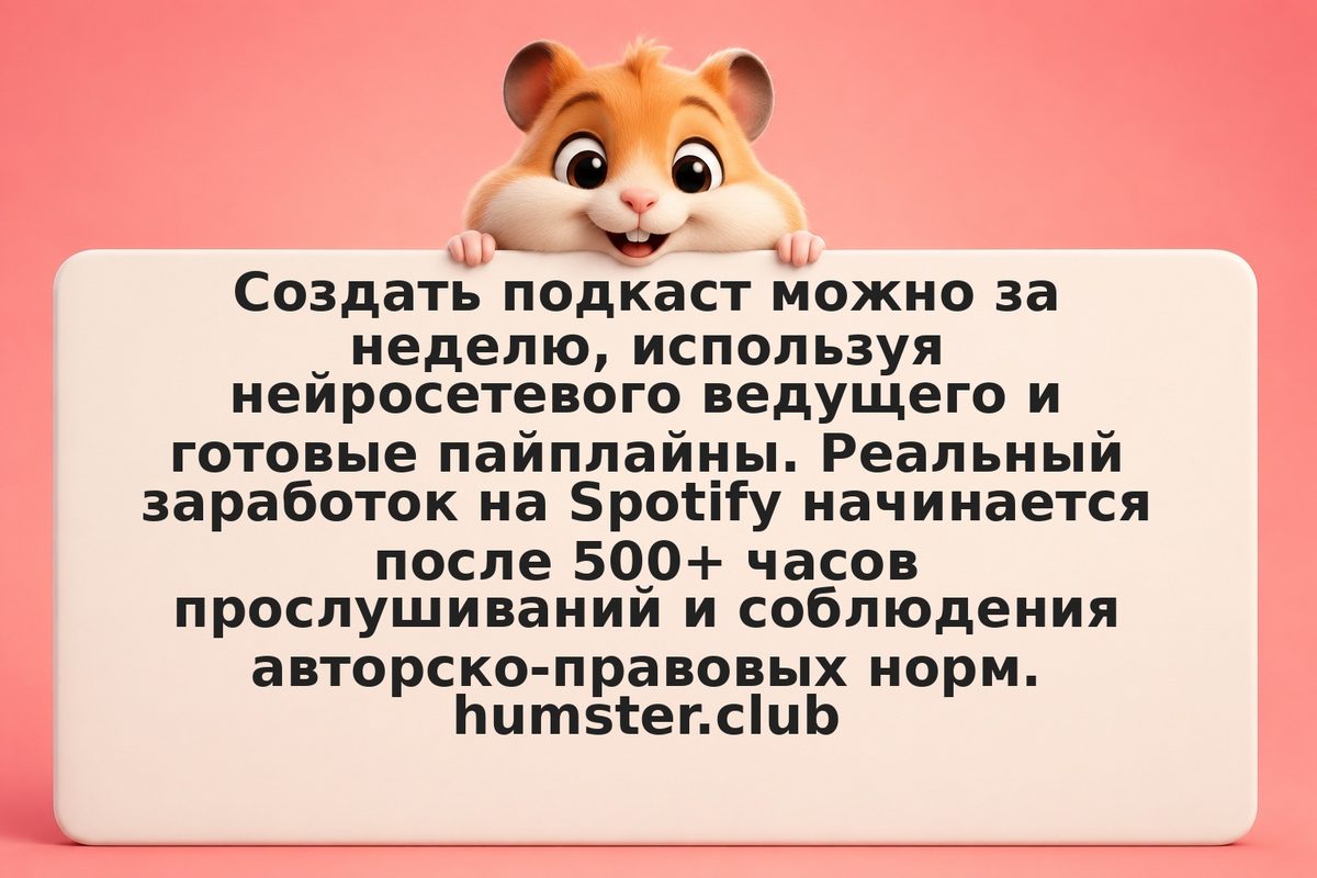 Запуск подкаста на ИИ: путь от идеи к монетизации за месяц