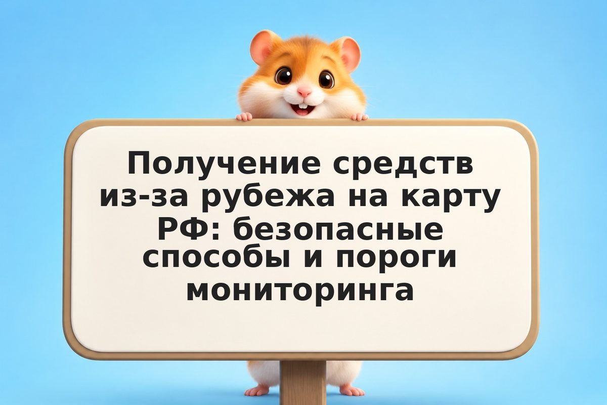 Получение средств из-за рубежа на карту РФ: безопасные способы и пороги монитори