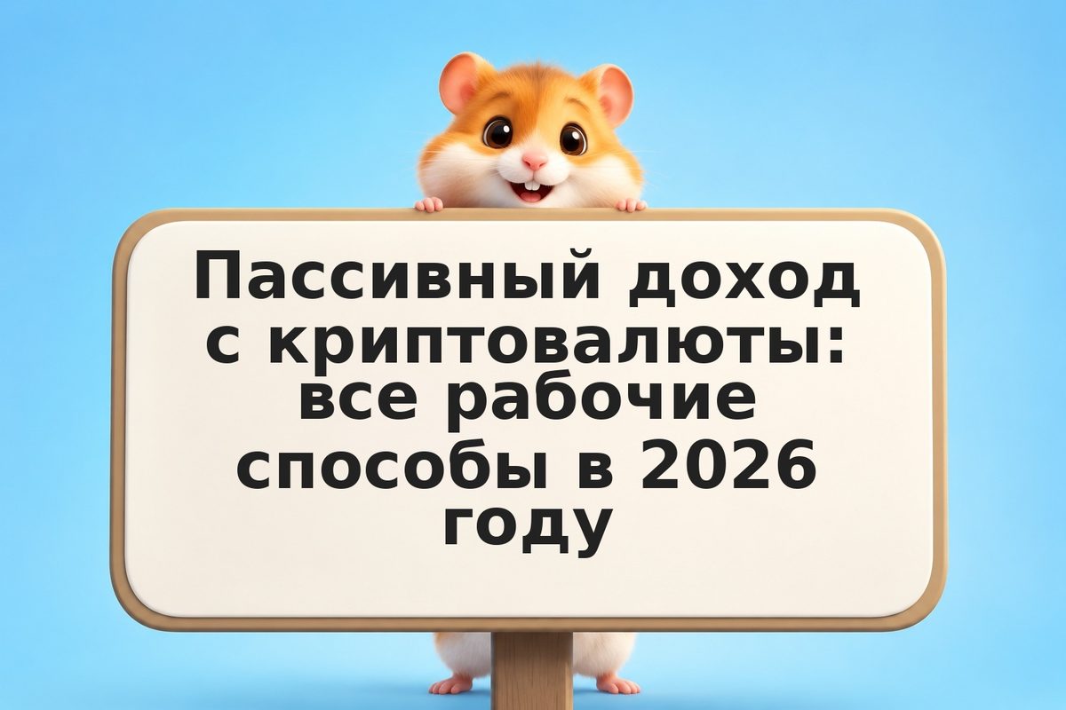 Пассивный доход с криптовалюты: все рабочие способы в 2026 году