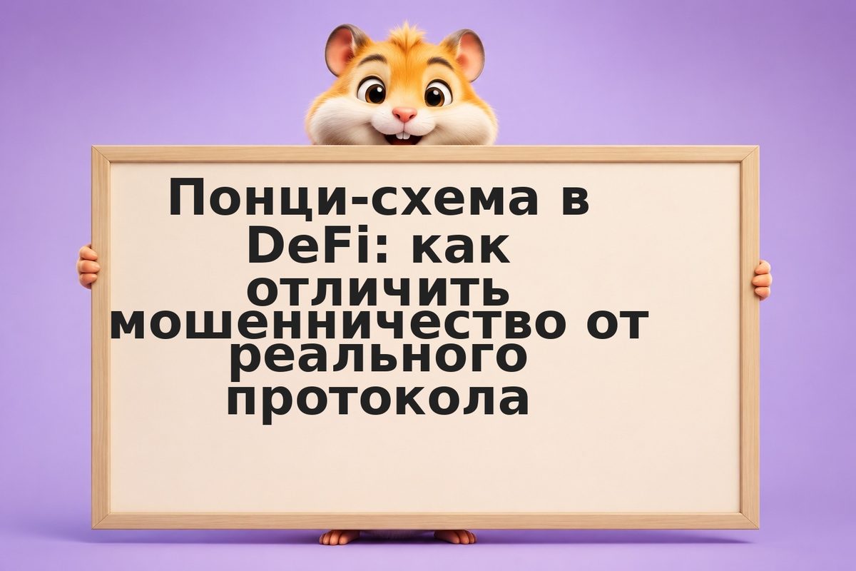 Понци-схема в DeFi: как отличить мошенничество от реального протокола