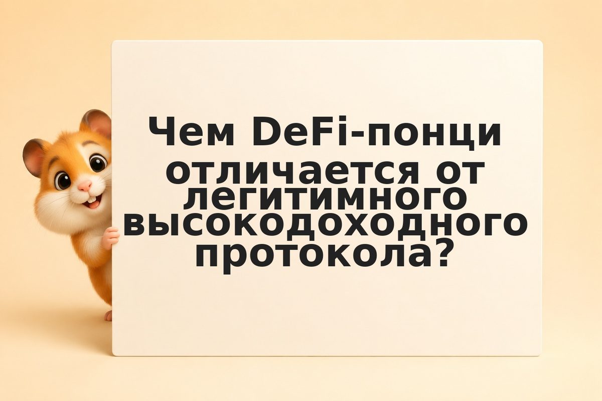 Понци-схема в DeFi: как отличить мошенничество от реального протокола