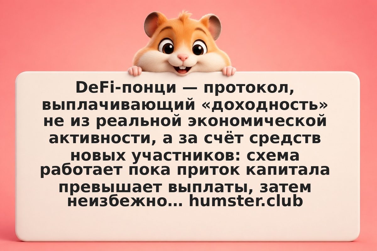 Понци-схема в DeFi: как отличить мошенничество от реального протокола