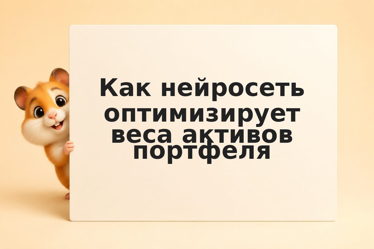 Как нейросеть оптимизирует веса активов портфеля