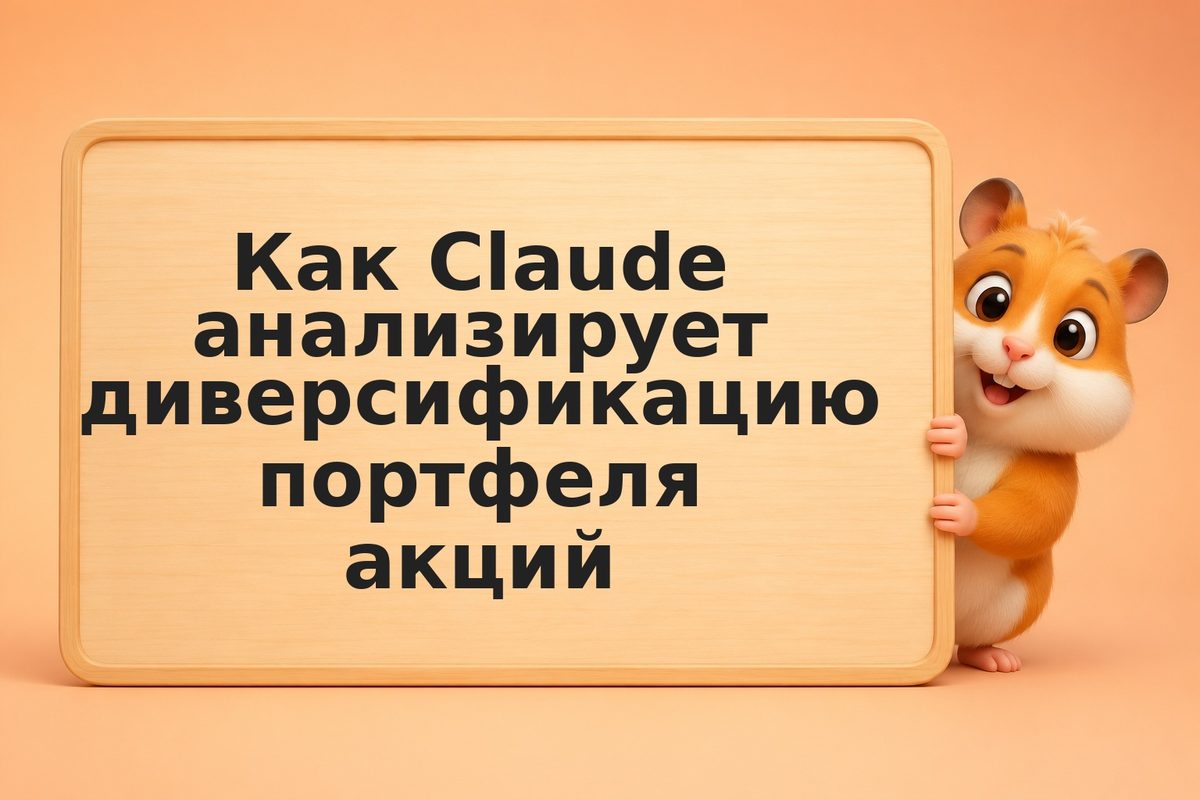 Как Claude анализирует диверсификацию портфеля акций