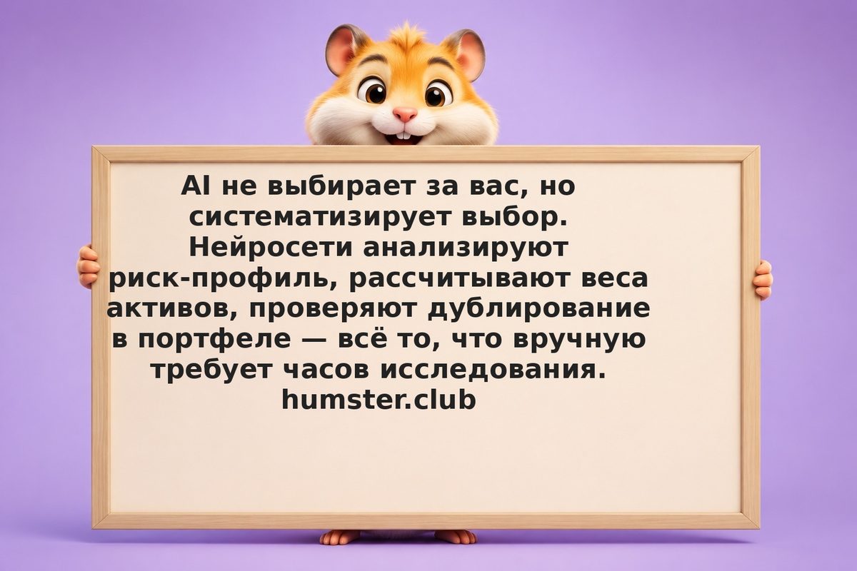 Как AI помогает подобрать портфель для инвестора-новичка