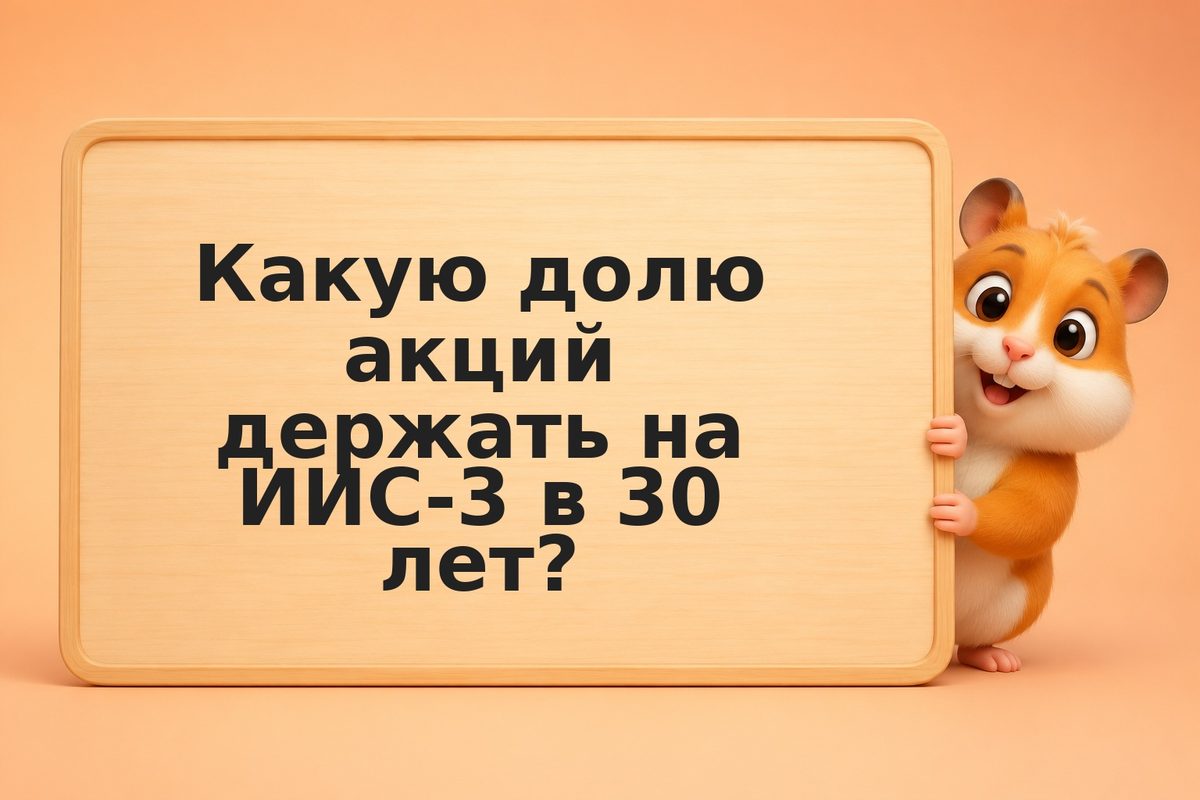 Оптимальный портфель ИИС-3 на 5 лет: акции, облигации, БПИФ и денежный рынок