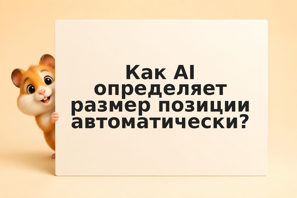 Автоматический расчёт размера позиции: когда AI решает ставку
