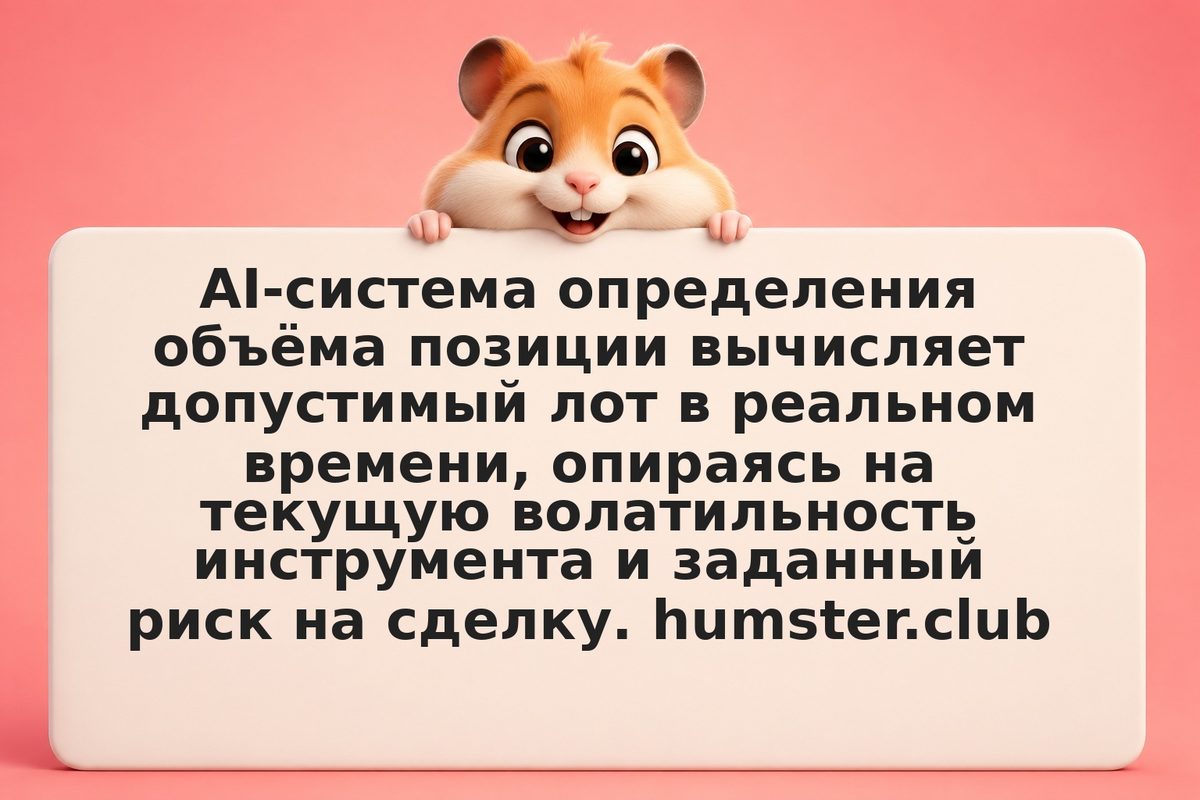 Автоматический расчёт размера позиции: когда AI решает ставку