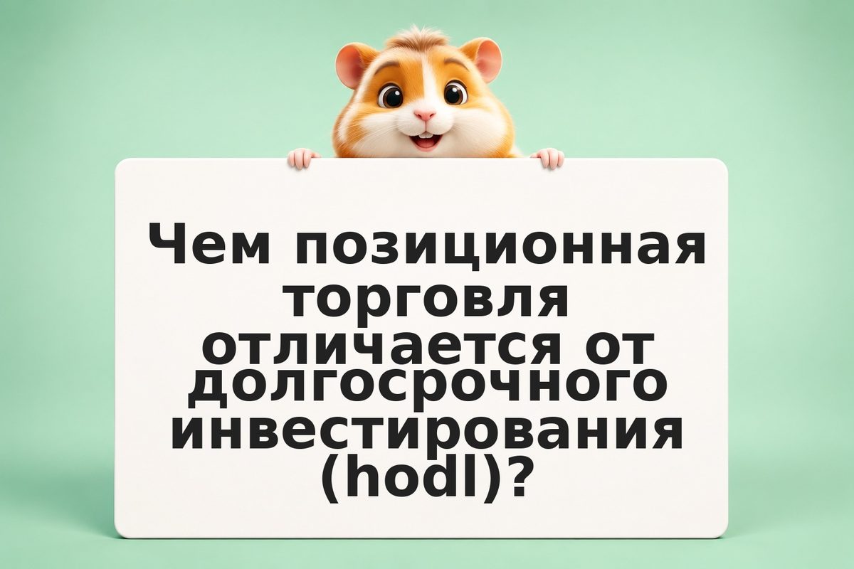 Позиционная торговля криптой: удержание недели-месяцы
