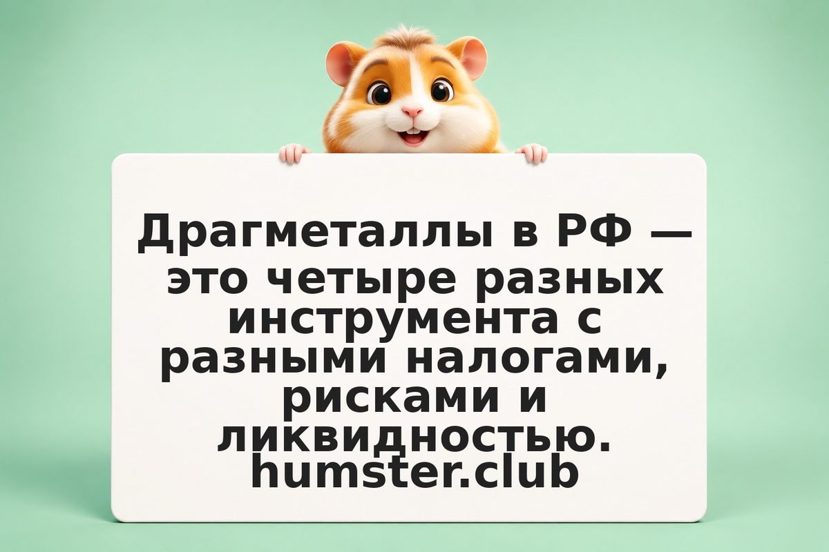 Инвестиции в драгметаллы: какой инструмент выбрать в РФ