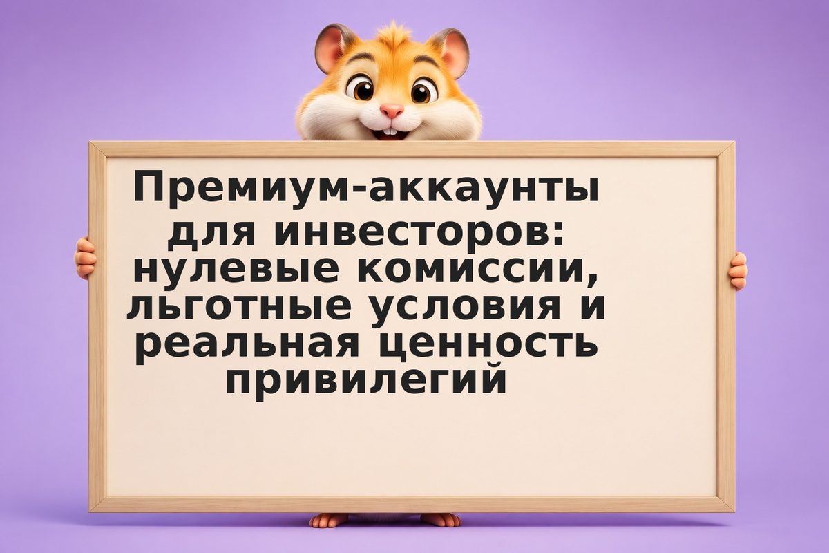 Премиум-аккаунты для инвесторов: нулевые комиссии, льготные условия и реальная ц