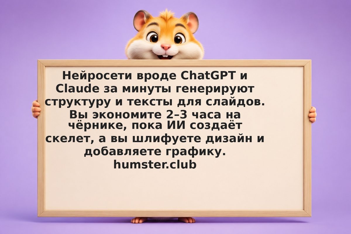 Как создать презентацию в PowerPoint за час с помощью искусственного интеллекта