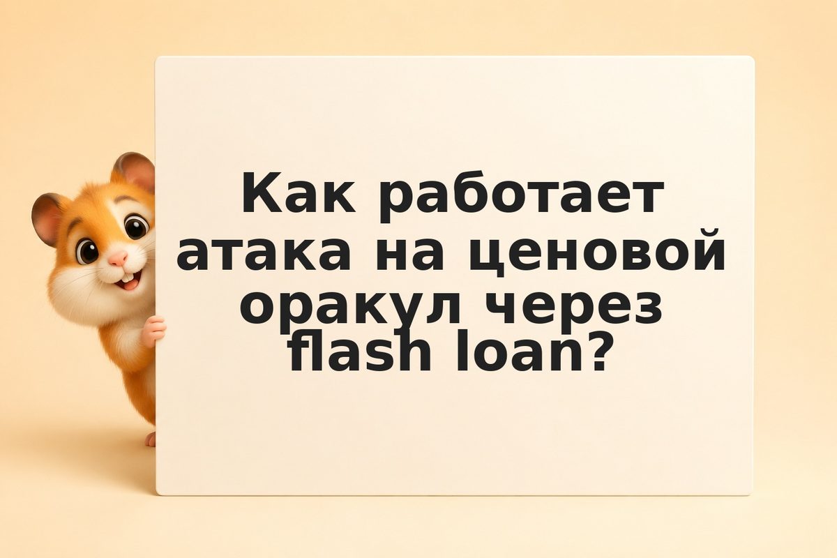 Price oracle manipulation: как хакер подделывает цену и опустошает протокол