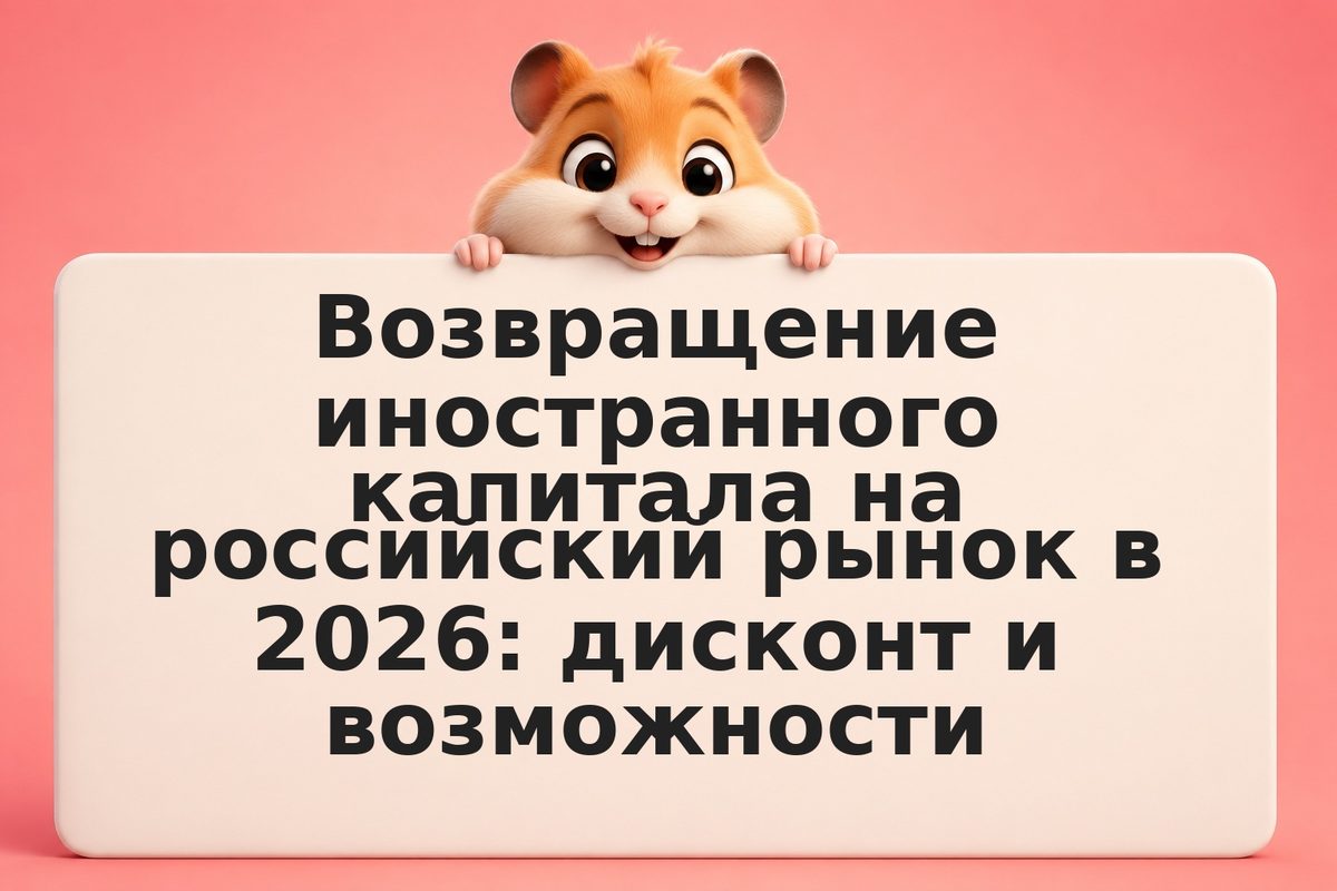 Возвращение иностранного капитала на российский рынок в 2026: дисконт и возможно