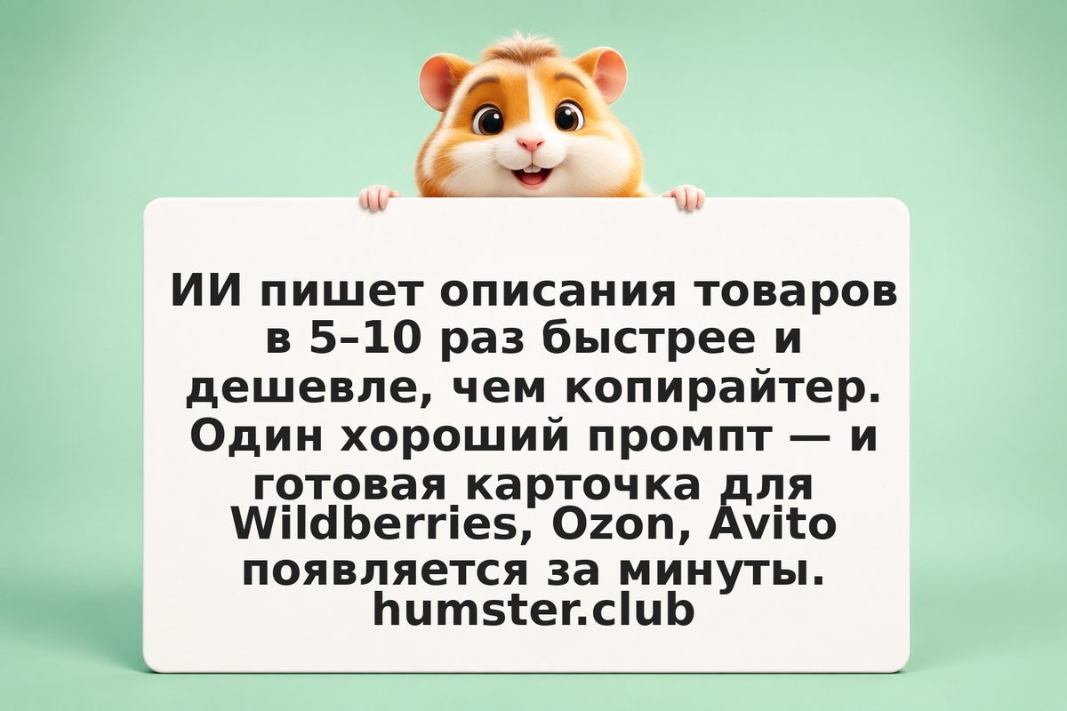 Описать товар ИИ за минуты: рабочий промпт для маркетплейсов