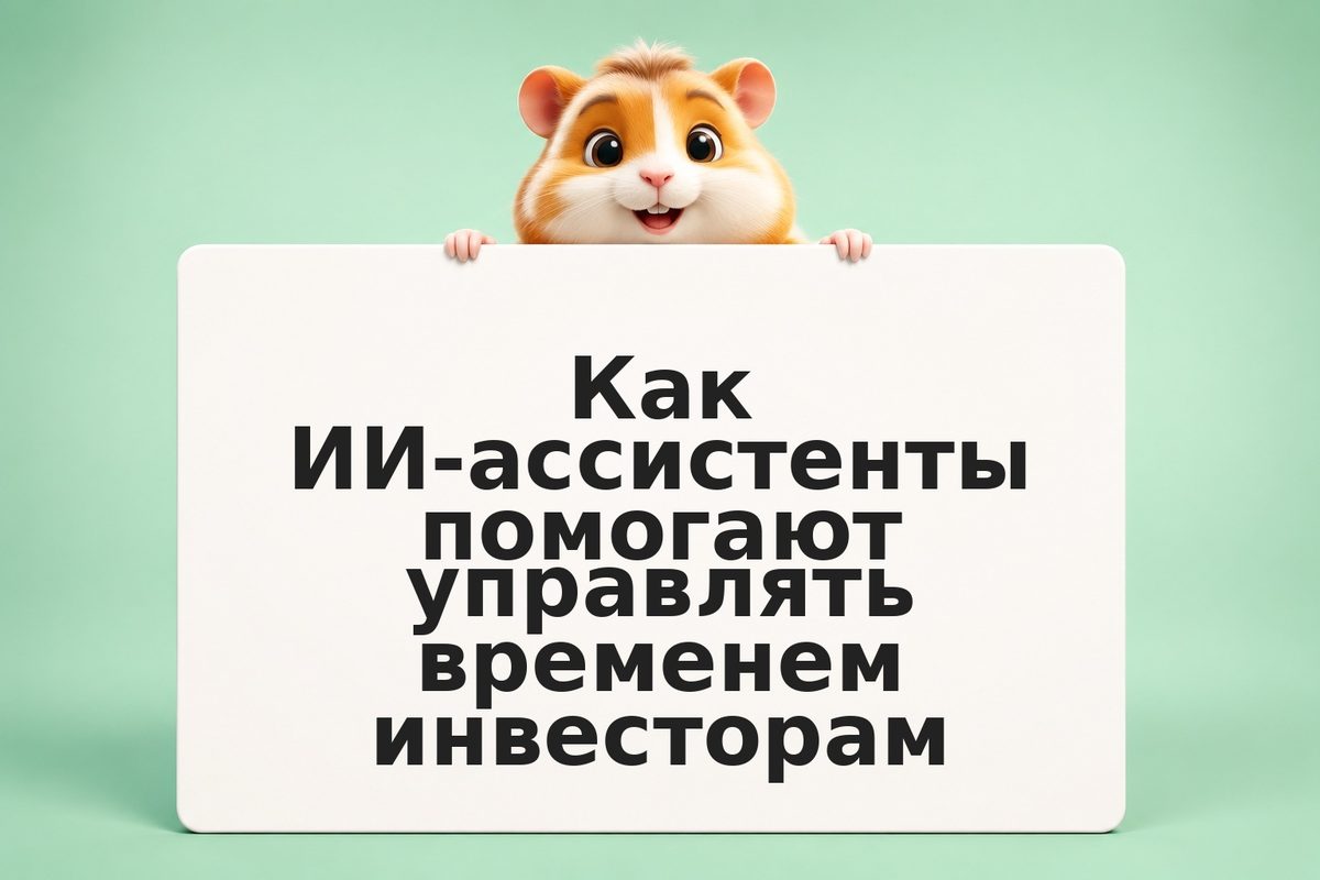 Как ИИ-ассистенты помогают управлять временем инвесторам