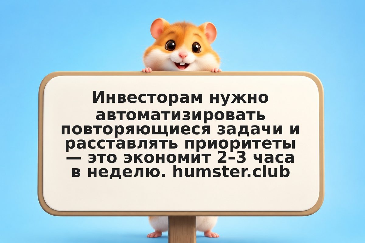 Как ИИ-ассистенты помогают управлять временем инвесторам
