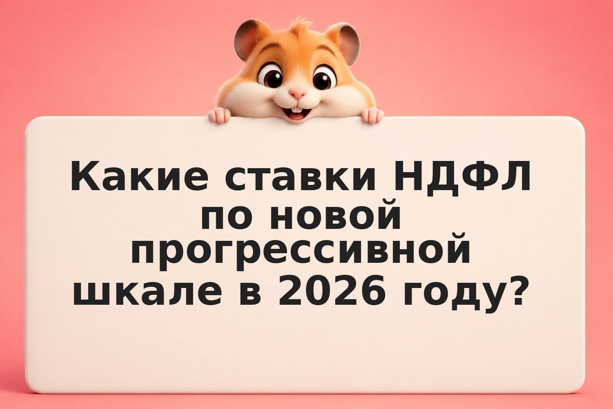 Прогрессивная шкала НДФЛ 2026: 13-22%