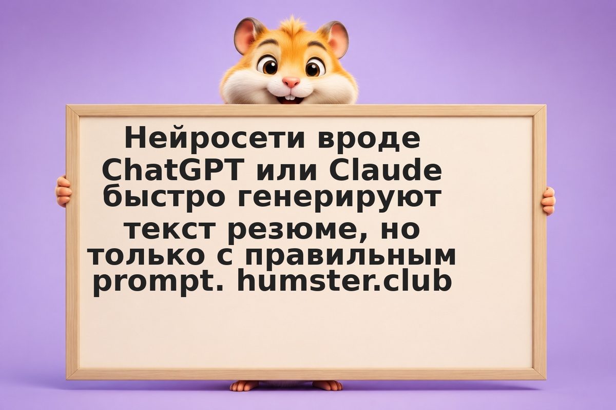 Prompt для резюме в ChatGPT: шаблоны и практические примеры