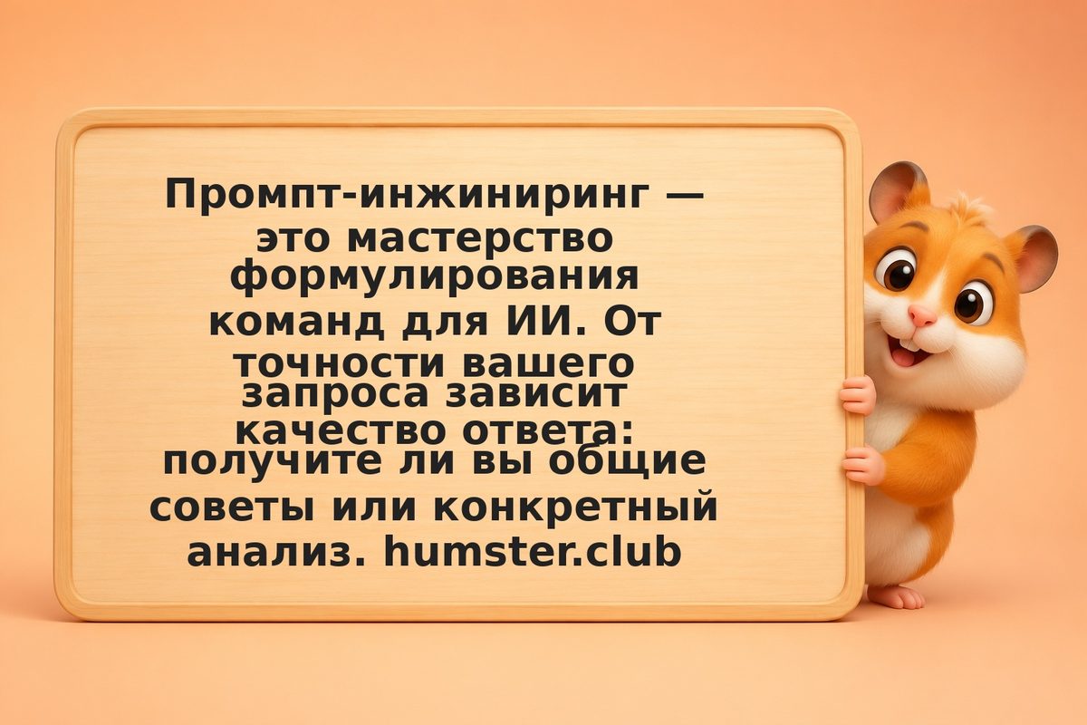 Основы промпт-инжиниринга: система инструкций для ИИ