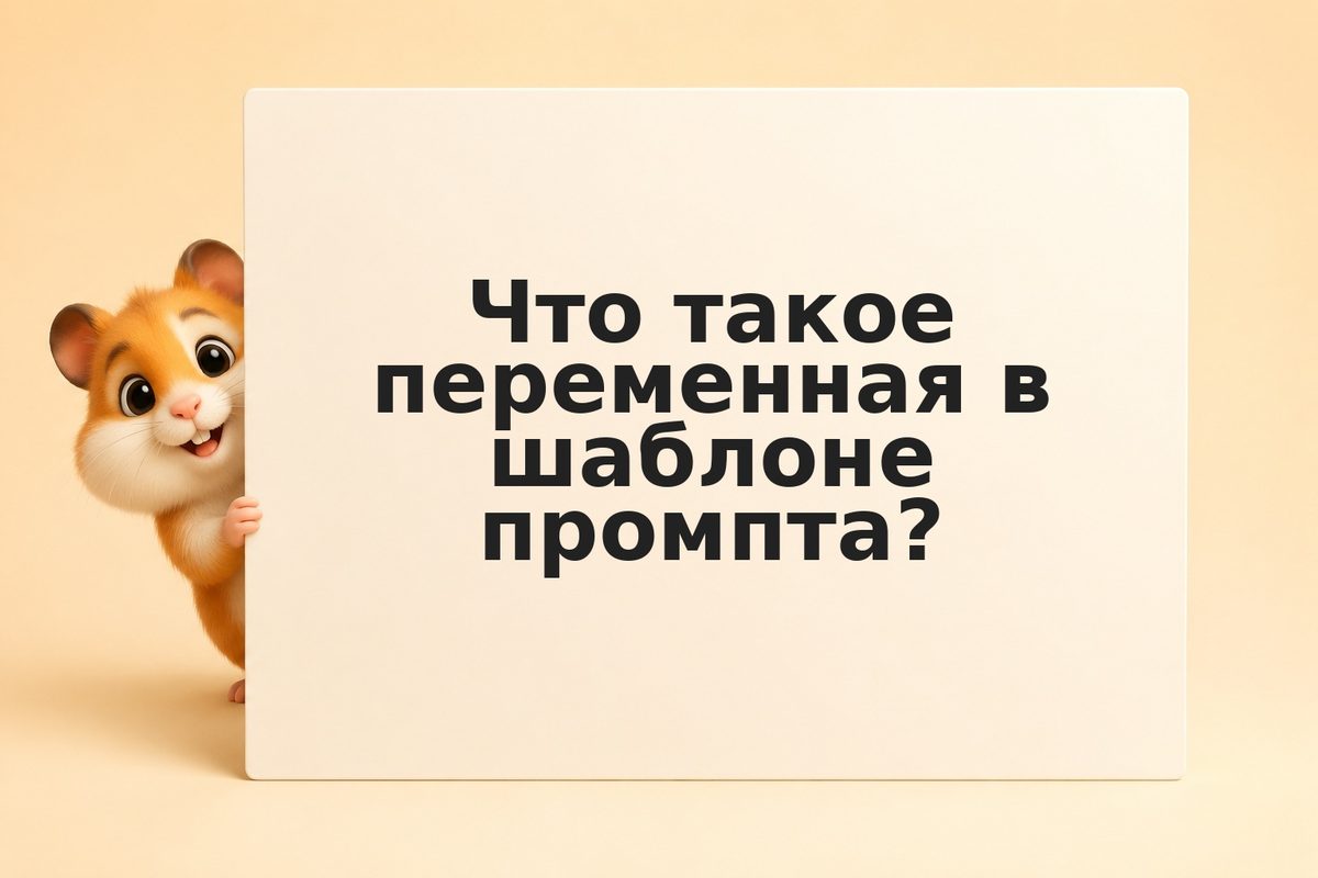 Шаблоны промптов с переменными: как параметризовать запросы