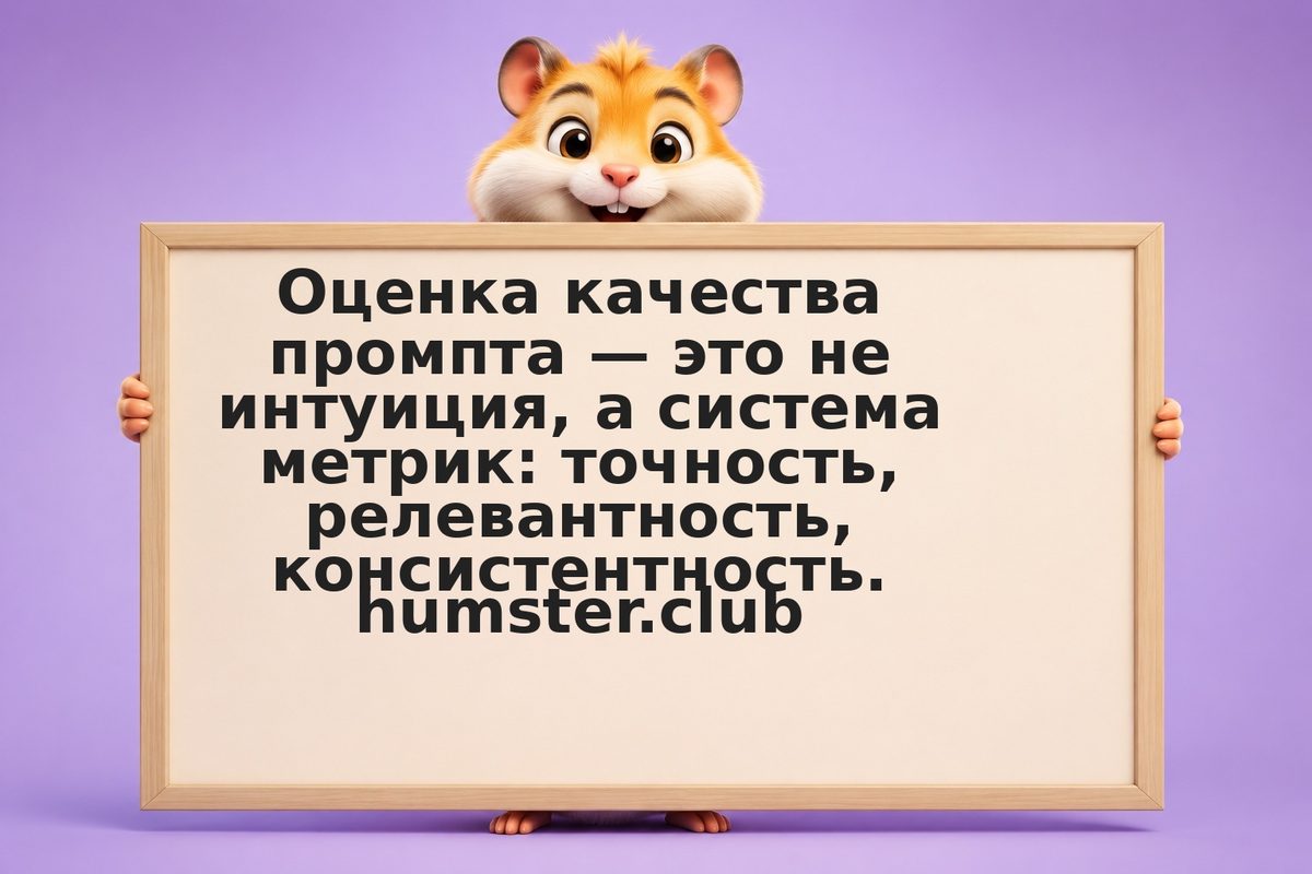 Как тестировать промпты и измерять качество ответов нейросетей