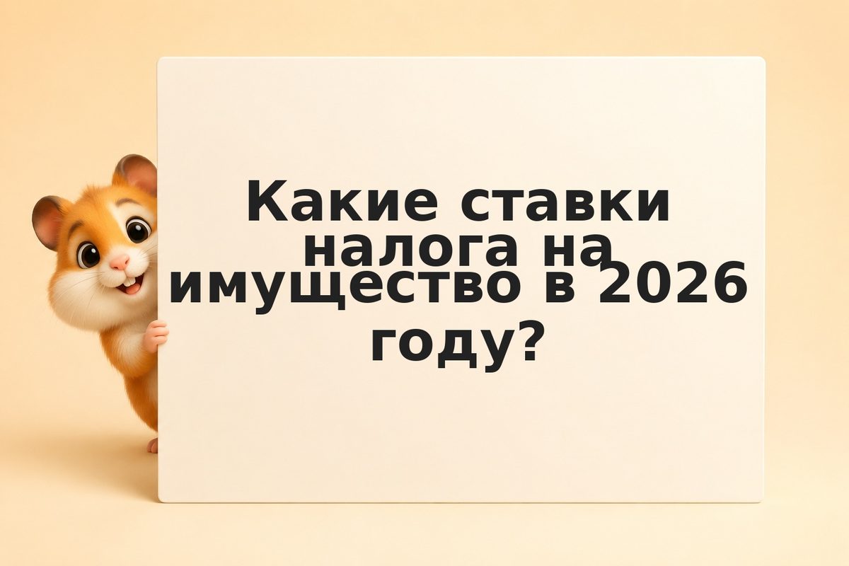 Налог на имущество физлиц: ставки и льготы