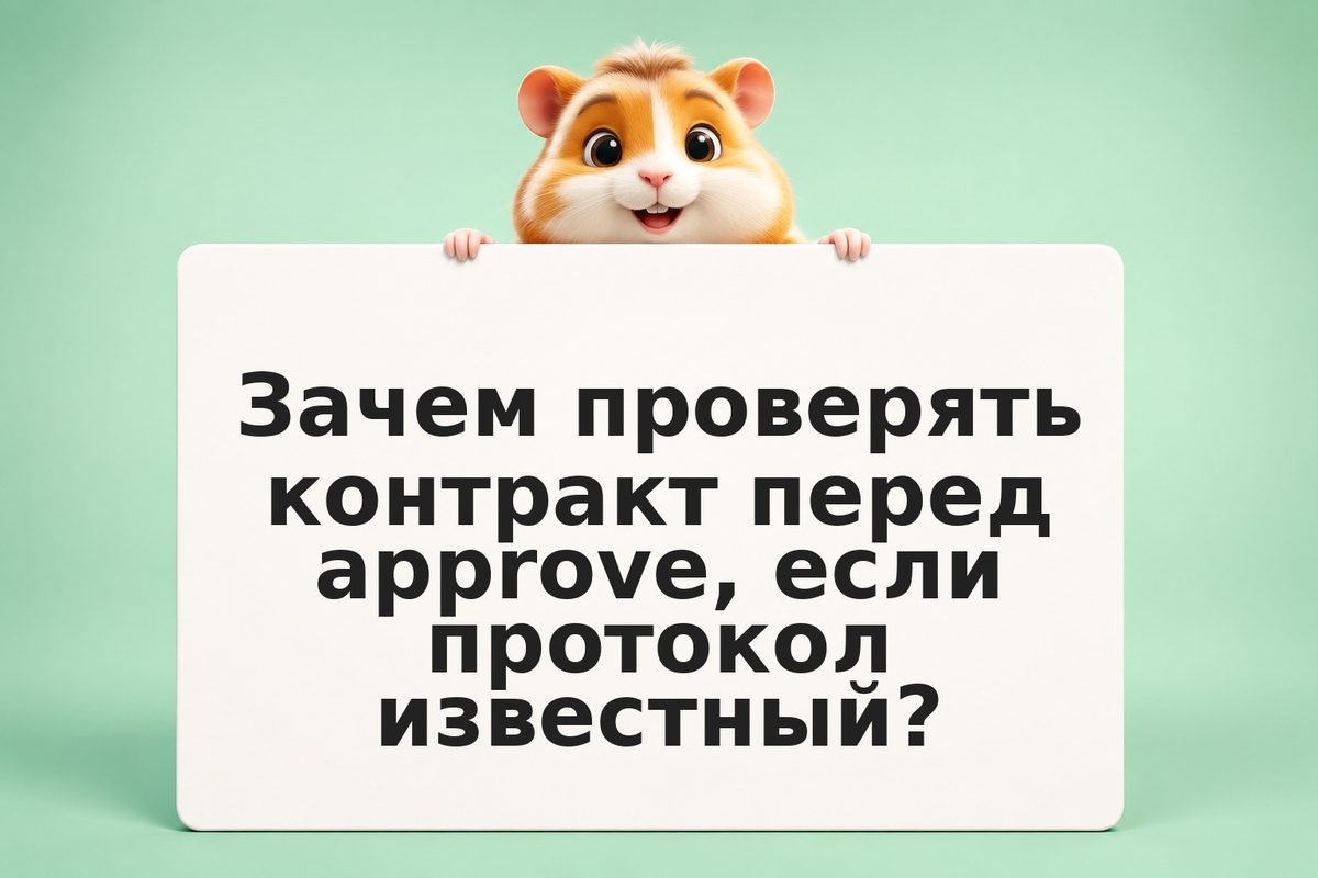 Проверка смарт-контракта перед approve: 6 обязательных этапов