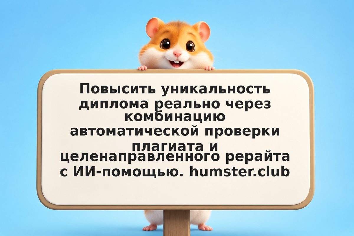 Как повысить уникальность диплома: проверка и рерайт через ИИ