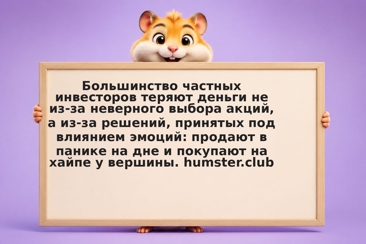 Психология инвестирования: когнитивные ошибки, FOMO и дисциплина при просадках