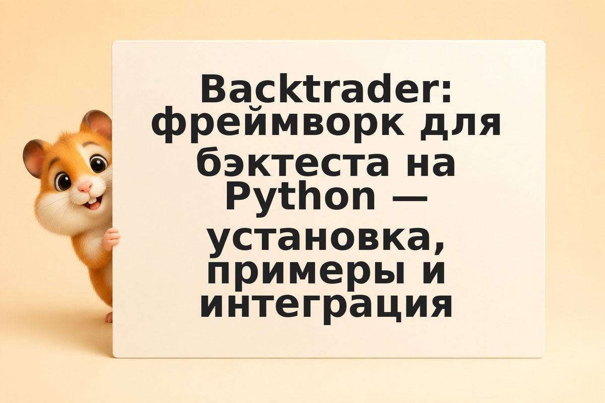 Backtrader: фреймворк для бэктеста на Python — установка, примеры и интеграция
