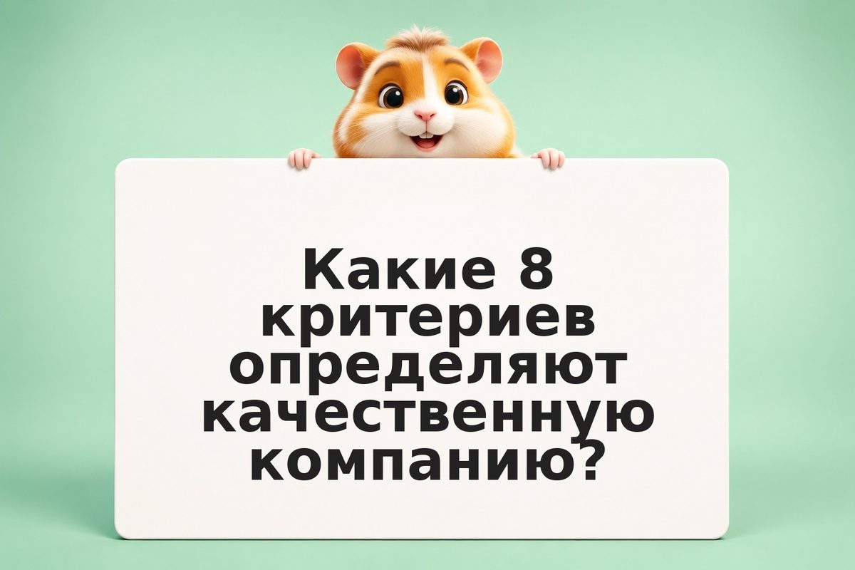 Что такое качественная компания: критерии